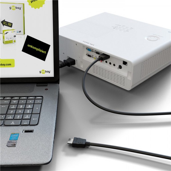 GOOBAY καλώδιο HDMI 58445 με Ethernet, 4K/30Hz, 10.2Gbit/s, 10m, μαύρο GOOBAY καλώδιο HDMI 58445 με Ethernet, 4K/30Hz, 10.2Gbit/s, 10m, μαύρο