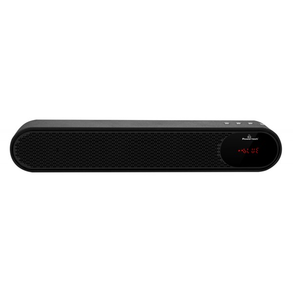 POWERTECH soundbar PT-986, 10W RMS, TWS, FM, 1200mAh, μαύρο POWERTECH soundbar PT-986, 10W RMS, TWS, FM, 1200mAh, μαύρο