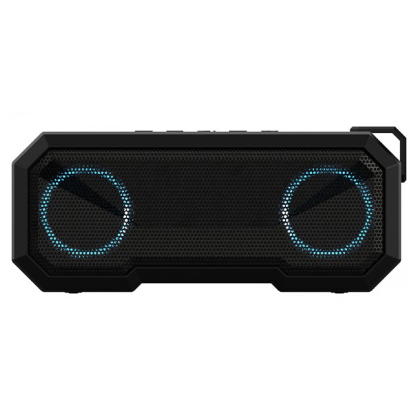 POWERTECH φορητό ηχείο & power bank PT-988 16W RMS, FM, RGB, IPX7, μαύρο POWERTECH φορητό ηχείο & power bank PT-988 16W RMS, FM, RGB, IPX7, μαύρο