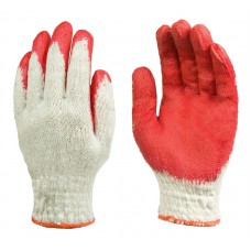 Γάντια εργασίας REK11, αντιολισθητικά, γκρι-κόκκινο