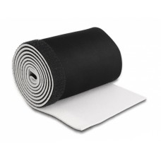 DELOCK ταινία νεοπρενίου τύπου Velcro 20864, 13.5cm, 1.5m, μαύρη/λευκή