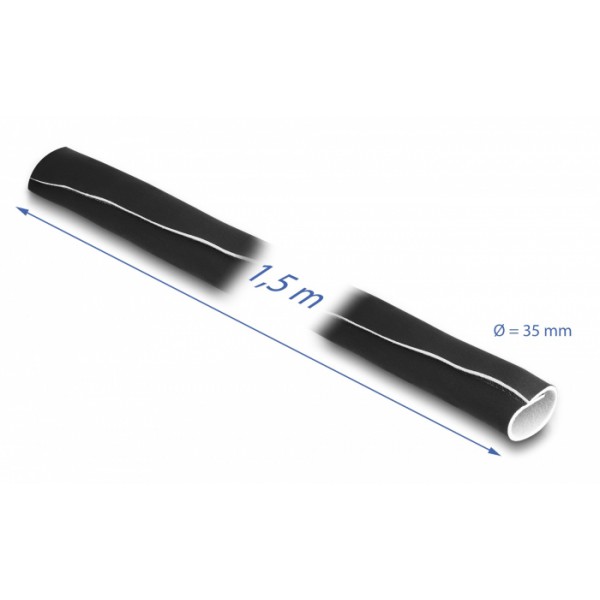 DELOCK ταινία νεοπρενίου τύπου Velcro 20864, 13.5cm, 1.5m, μαύρη/λευκή DELOCK ταινία νεοπρενίου τύπου Velcro 20864, 13.5cm, 1.5m, μαύρη/λευκή