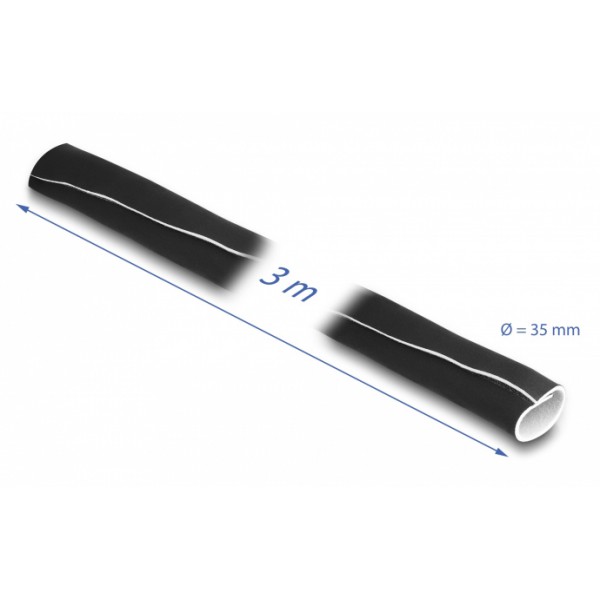 DELOCK ταινία νεοπρενίου τύπου Velcro 20865, 13.5cm, 3m, μαύρη/λευκή DELOCK ταινία νεοπρενίου τύπου Velcro 20865, 13.5cm, 3m, μαύρη/λευκή