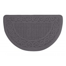 Πατάκι εισόδου HUH-0072, αντιολισθητικό, 40 x 63cm, γκρι