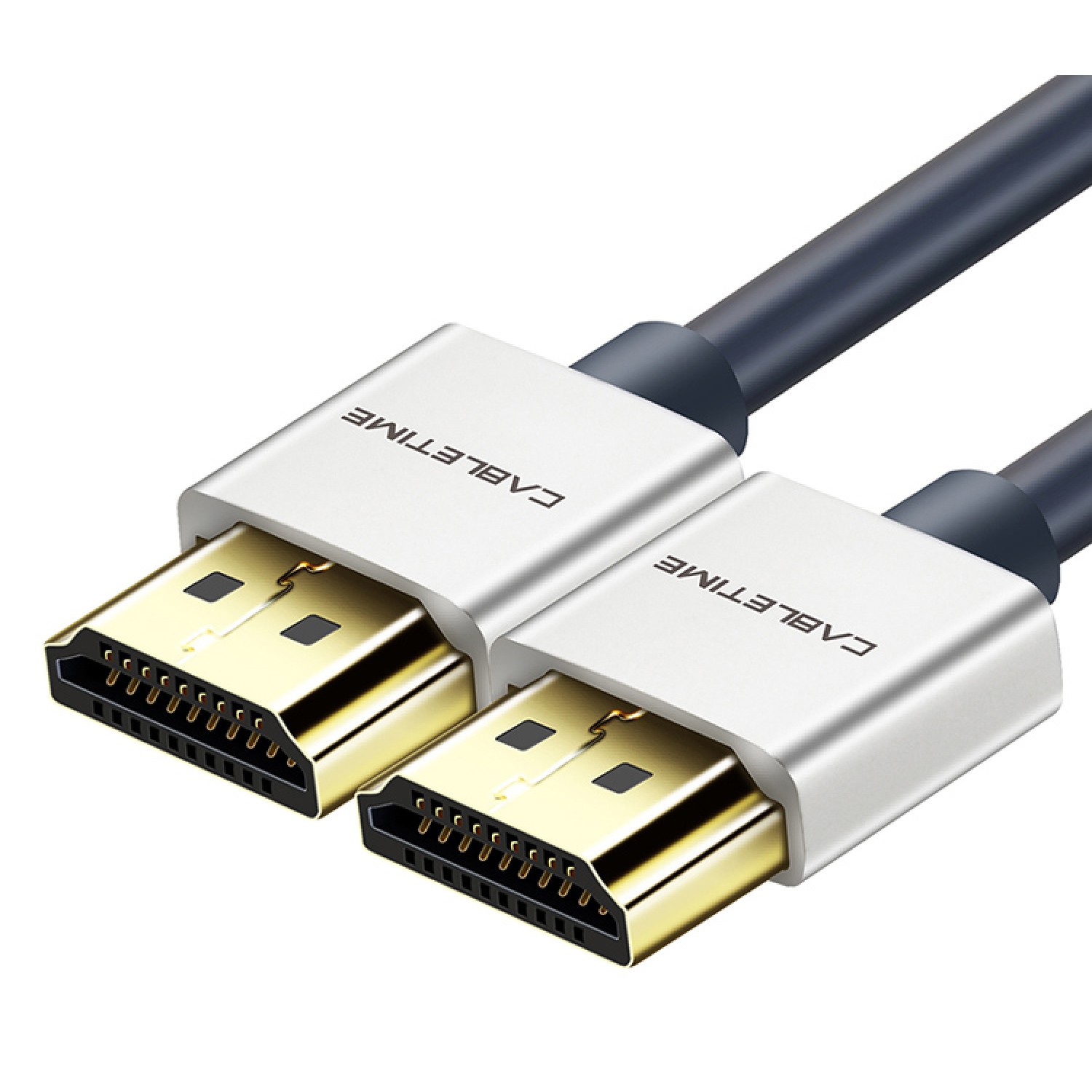 CABLETIME καλώδιο HDMI 2.0 AV540, gold plated, 32AWG, 4K, 1m, μπλε CABLETIME καλώδιο HDMI 2.0 AV540, gold plated, 32AWG, 4K, 1m, μπλε