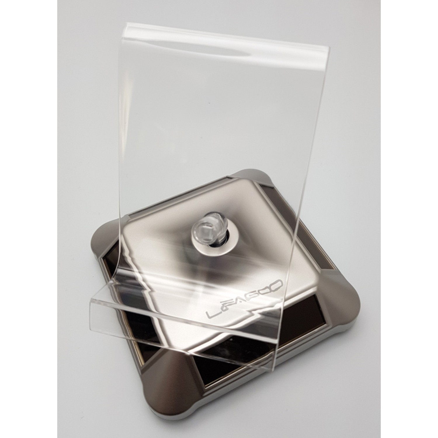 LEAGOO Βάση προβολής Smartphones, Περιστρεφόμενη, Ηλιακή, Silver