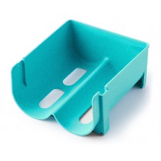 Βάση οργάνωσης ψυγείου HUH-0077, 16x15x7.5cm, στοιβαζόμενη, πράσινη