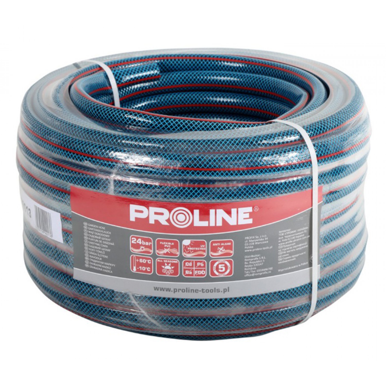 PROLINE λάστιχο ποτίσματος 99413, 24 bar, 1/2", 30m PROLINE λάστιχο ποτίσματος 99413, 24 bar, 1/2", 30m