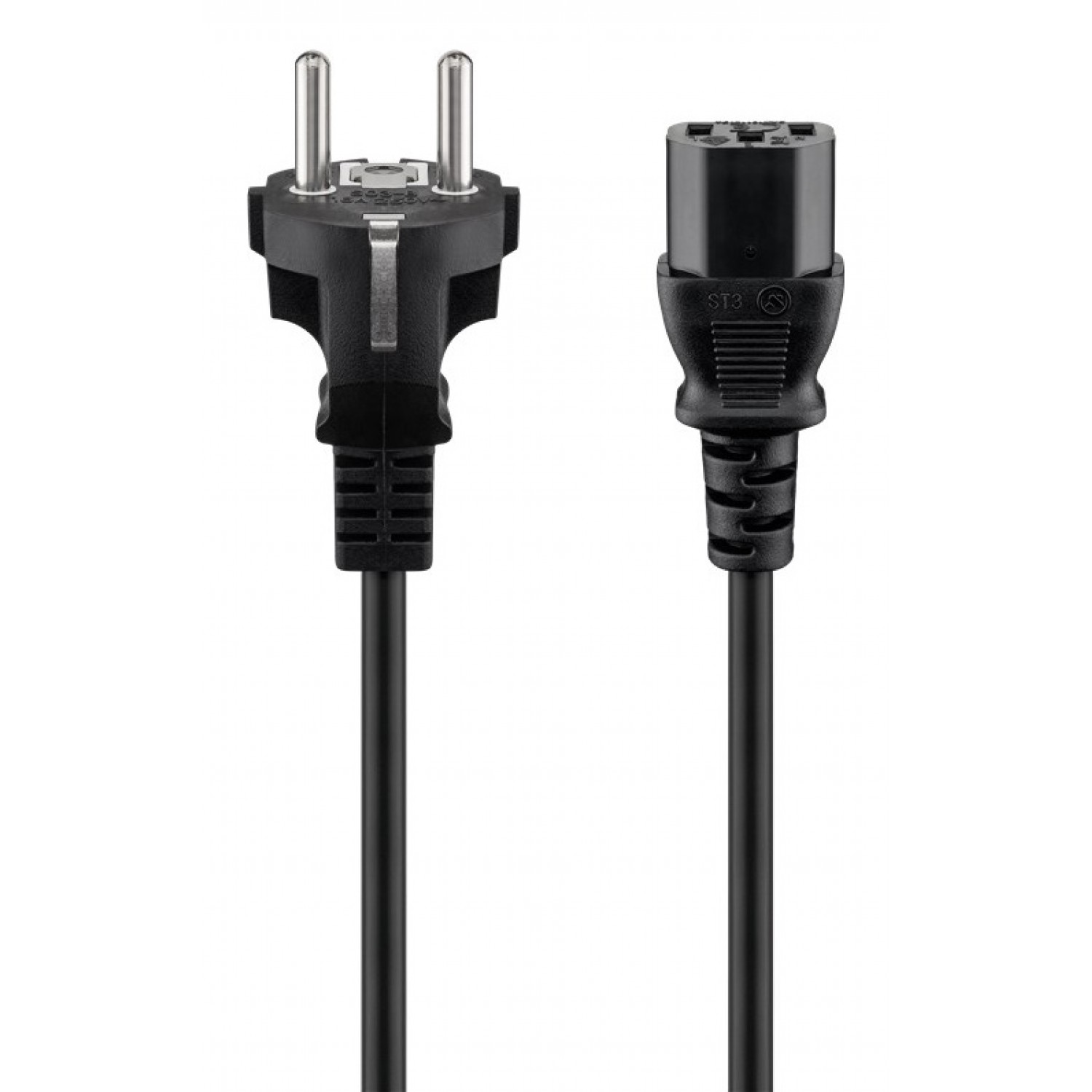 GOOBAY καλώδιο τροφοδοσίας 96037, 1mm², 5m, μαύρο GOOBAY καλώδιο τροφοδοσίας 96037, 1mm², 5m, μαύρο