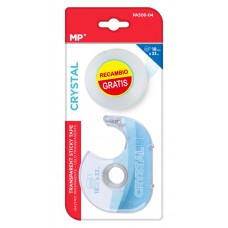 MP βάση και κολλητική ταινία Crystal PA506-04, 18mm, 33m, διάφανη