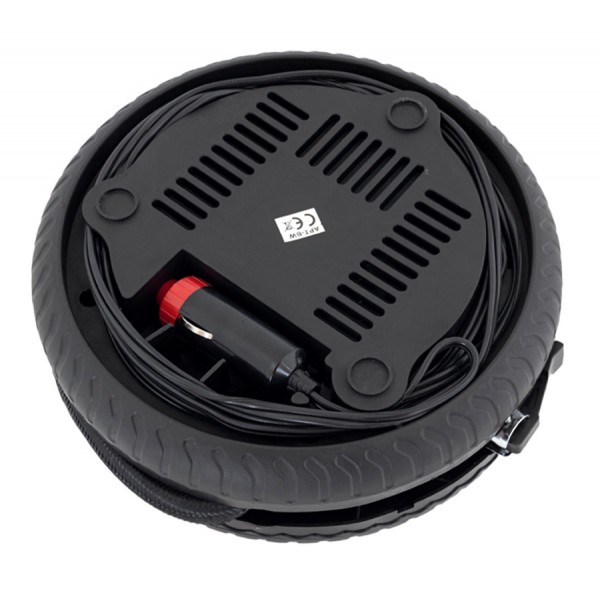 Ηλεκτρικό κομπρεσέρ αυτοκινήτου AG489A, 260PSI, 12V, μαύρο Ηλεκτρικό κομπρεσέρ αυτοκινήτου AG489A, 260PSI, 12V, μαύρο