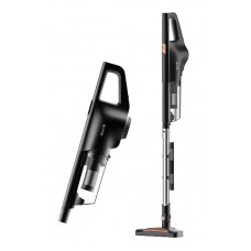 DEERMA ηλεκτρική σκούπα DX600, 600W, 0.8L, 82dB, 15kPa, μαύρη