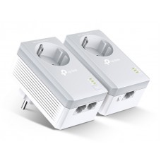 TP-LINK Powerline kit TL-PA4022P, Passthrough, AV600 2-Port, Ver. 1.0