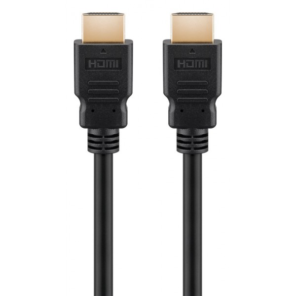 GOOBAY καλώδιο HDMI 2.1 με Ethernet 41082, ARC, 48Gbit/s, 8K, 1m, μαύρο GOOBAY καλώδιο HDMI 2.1 με Ethernet 41082, ARC, 48Gbit/s, 8K, 1m, μαύρο