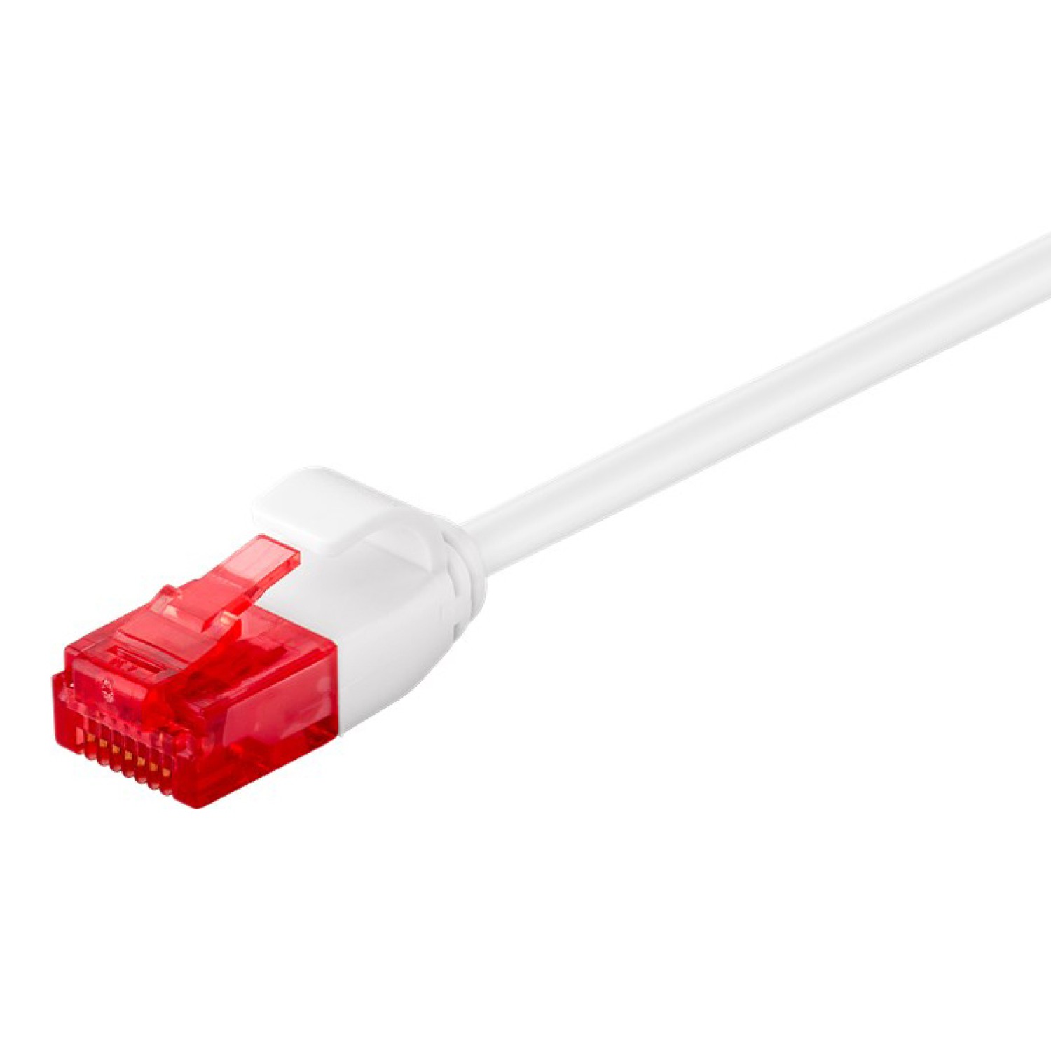 GOOBAY καλώδιο δικτύου 93694, CAT 6 U/UTP, slim, copper, 3m, λευκό