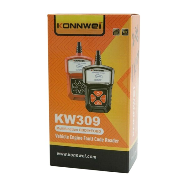 KONNWEI ψηφιακό διαγνωστικό αυτοκινήτου KW309, OBDII/EOBD KONNWEI ψηφιακό διαγνωστικό αυτοκινήτου KW309, OBDII/EOBD