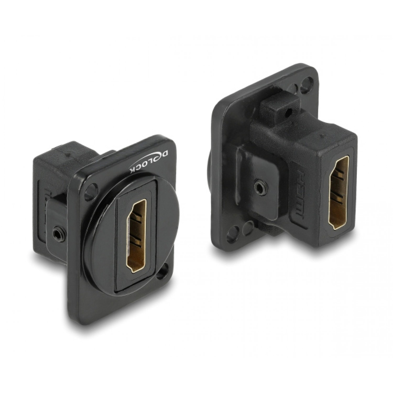 DELOCK module HDMI 87810 για D-Type υποδοχές, μαύρο