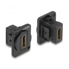 DELOCK module HDMI 87810 για D-Type υποδοχές, μαύρο