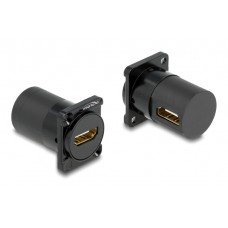 DELOCK module HDMI 87811 για D-Type υποδοχές, γωνιακό, μαύρο