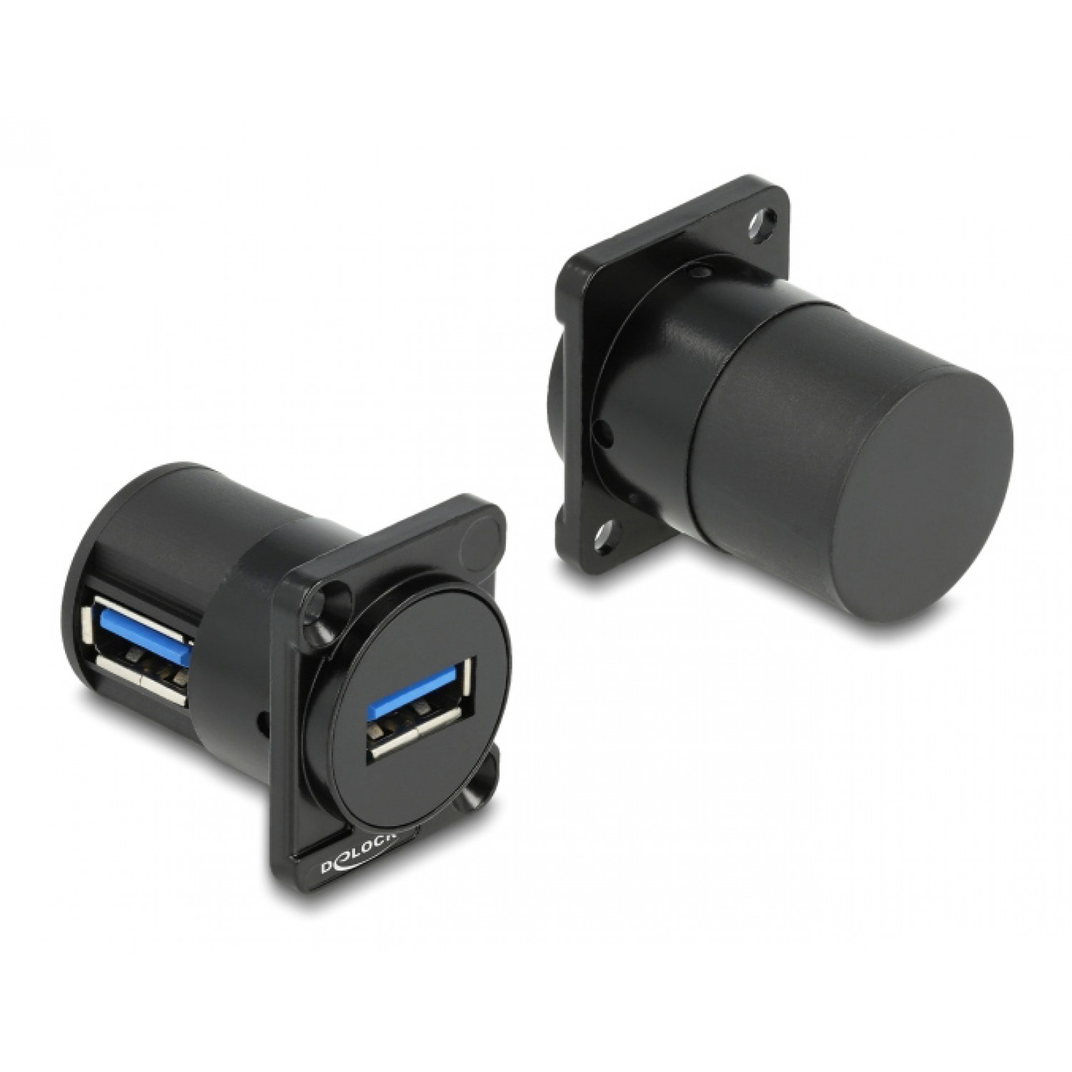 DELOCK module USB σε USB 87814 για D-Type υποδοχές XLR, γωνιακό, μαύρο DELOCK module USB σε USB 87814 για D-Type υποδοχές XLR, γωνιακό, μαύρο