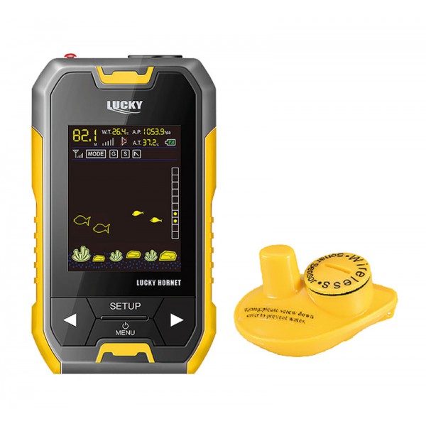 LUCKY ανιχνευτής ψαριών & βυθόμετρο FL218TPA-W, ασύρματο, οθόνη 3", 150m LUCKY ανιχνευτής ψαριών & βυθόμετρο FL218TPA-W, ασύρματο, οθόνη 3", 150m