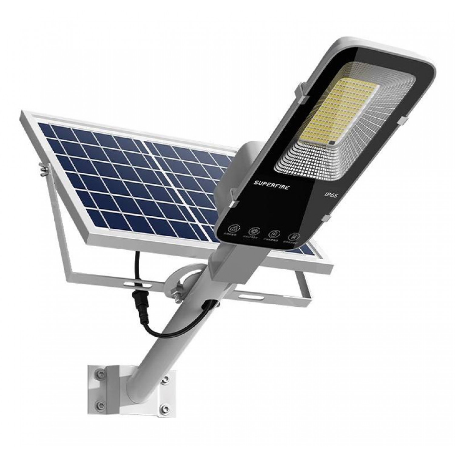 SUPFIRE LED ηλιακός προβολέας FF5-A, 63W, 8000K, IP65 SUPFIRE LED ηλιακός προβολέας FF5-A, 63W, 8000K, IP65