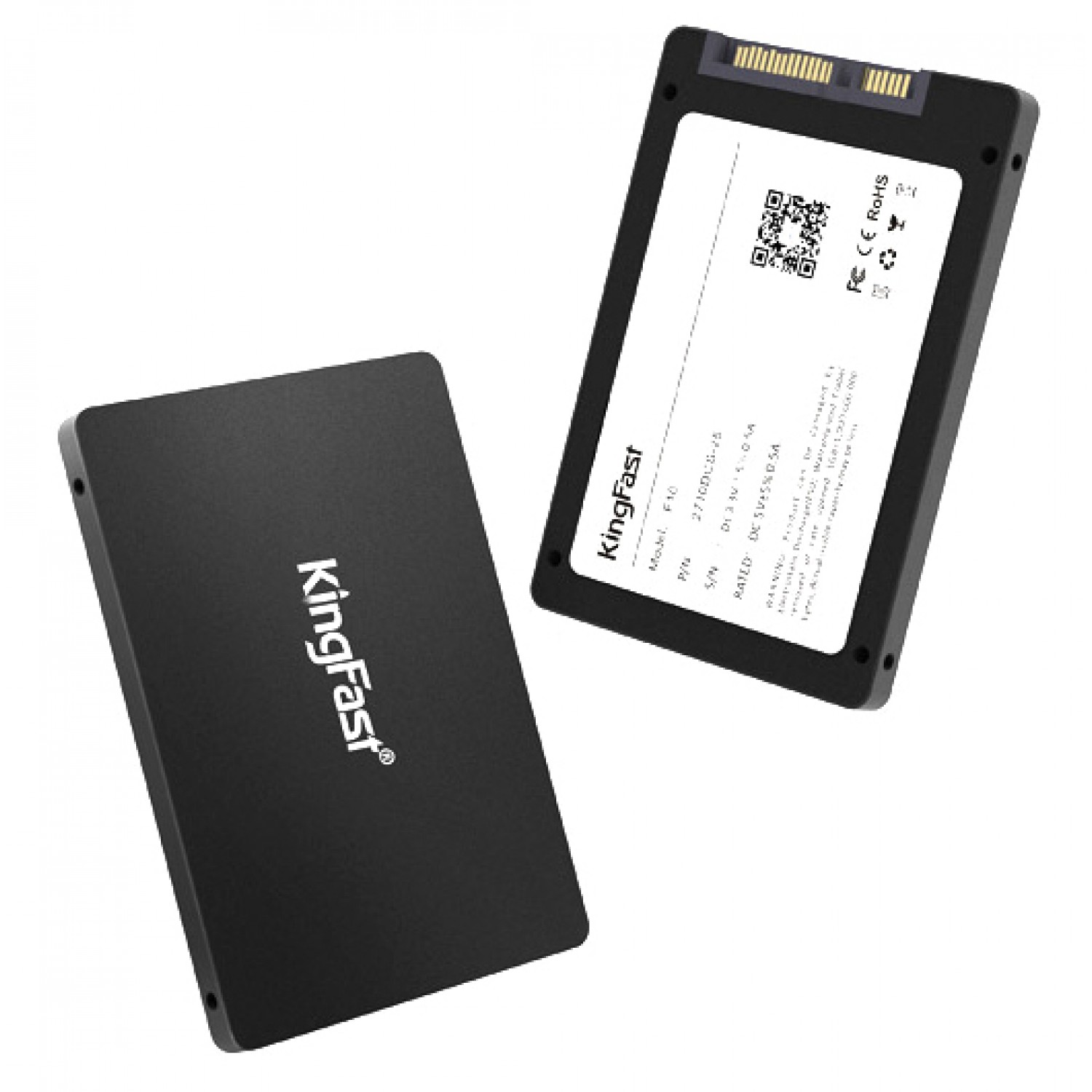 KINGFAST SSD F10 512GB, 2.5", SATA III, 530-475MB/s, 3D TLC NAND, bulk KINGFAST SSD F10 512GB, 2.5", SATA III, 530-475MB/s, 3D TLC NAND, bulk