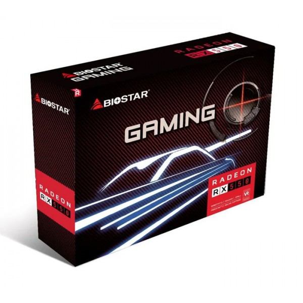 BIOSTAR VGA AMD Radeon RX550 VA5505RF21-TBH1A-BS2, GDDR5 2GB, 128bit