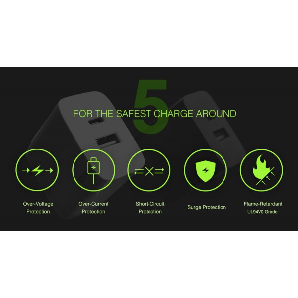 SILICON POWER φορτιστής τοίχου QM16, USB & USB-C 18W, UK/EU/AU/US, λευκό SILICON POWER φορτιστής τοίχου QM16, USB & USB-C 18W, UK/EU/AU/US, λευκό