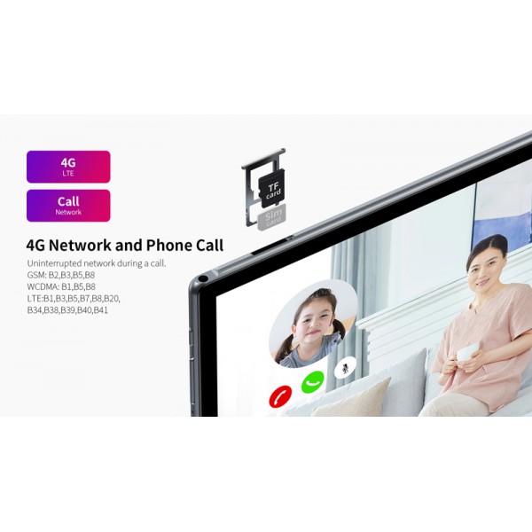TECLAST tablet P20HD, 10.1" FHD, 4/64GB, Android 10, 4G, γκρι TECLAST tablet P20HD, 10.1" FHD, 4/64GB, Android 10, 4G, γκρι