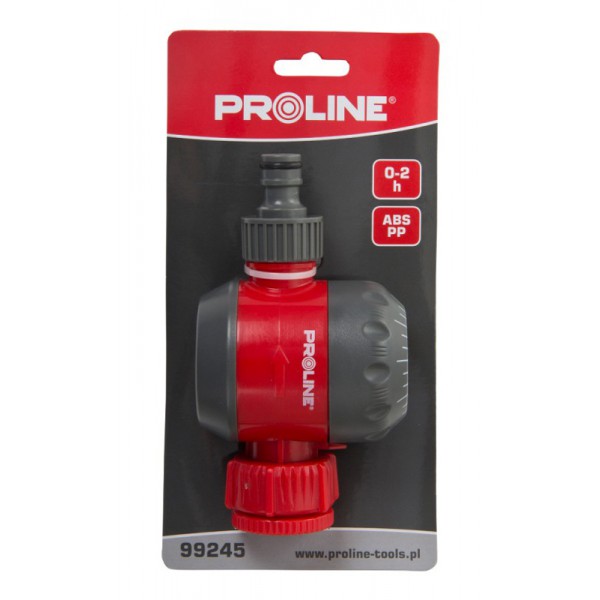 PROLINE μηχανικός χρονοδιακόπτης ποτίσματος 99245, έως 2 ώρες PROLINE μηχανικός χρονοδιακόπτης ποτίσματος 99245, έως 2 ώρες