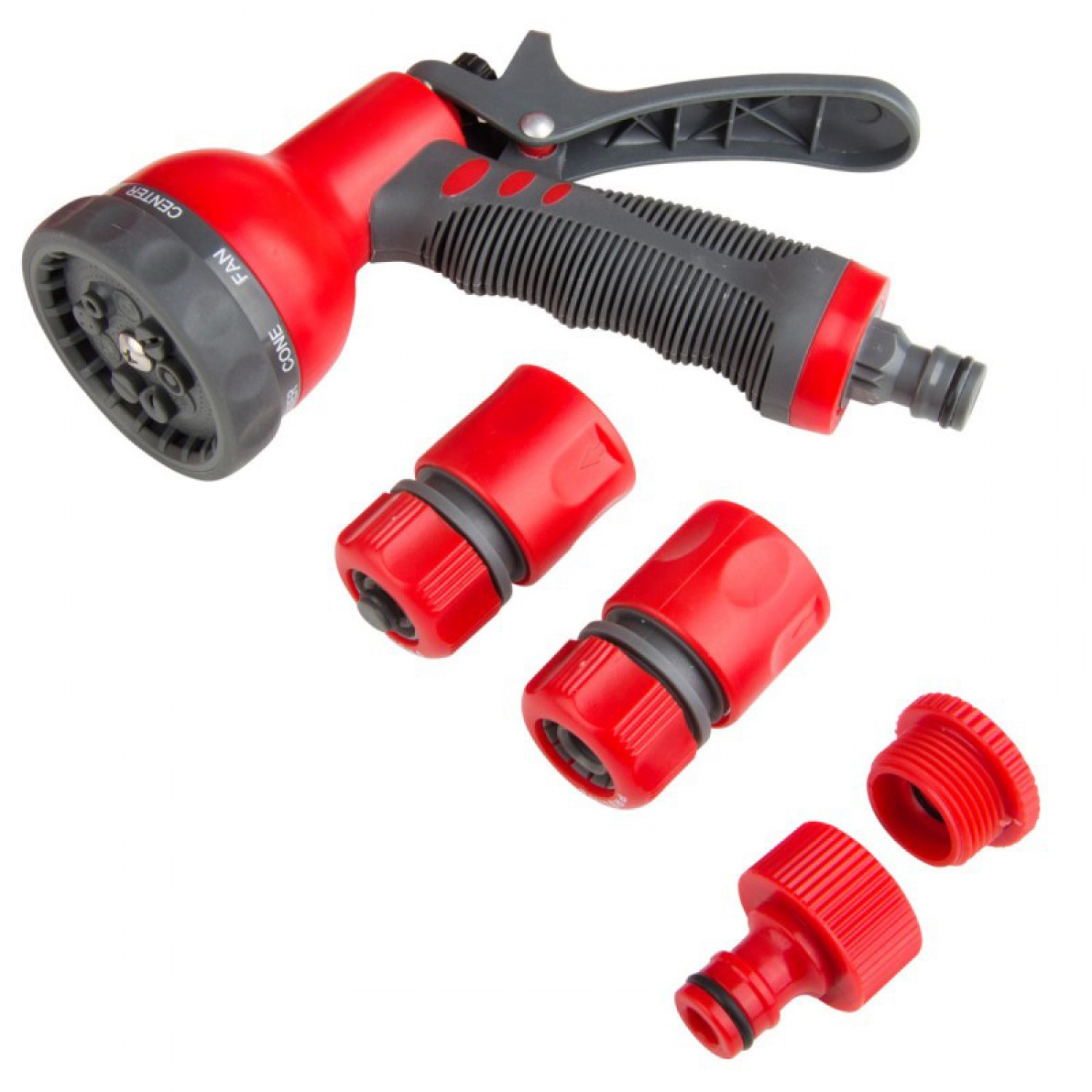 PROLINE kit πιστόλι νερού 99333, με ρακόρ & 2x ταχυσυνδέσμους, 4τμχ PROLINE kit πιστόλι νερού 99333, με ρακόρ & 2x ταχυσυνδέσμους, 4τμχ
