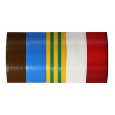 PROLINE μονωτική ταινία 13161, 19mm, 10m, διάφορα χρώματα, 5τμχ