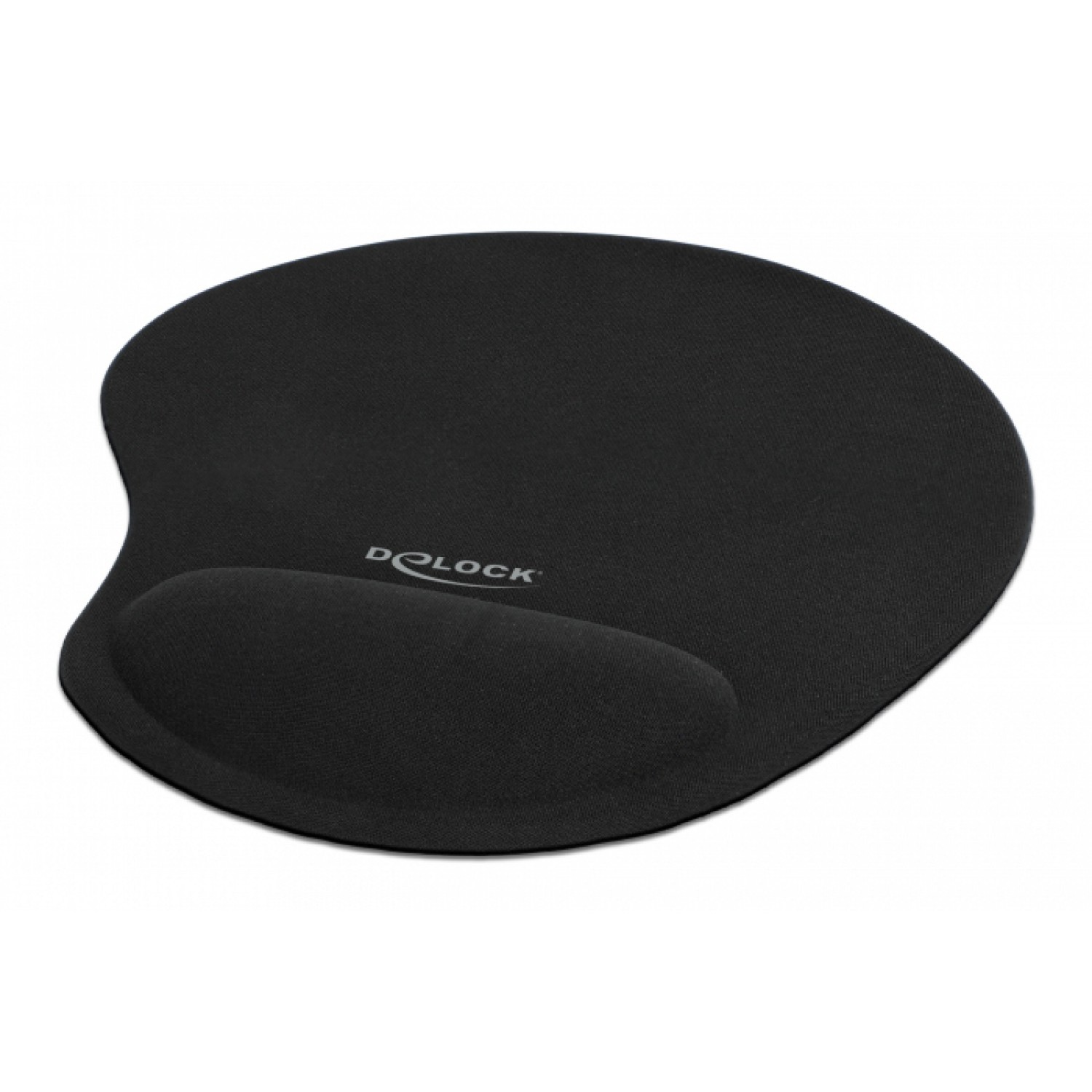 DELOCK mousepad 12040 με gel στήριγμα καρπού, 230 x 202mm, μαύρο DELOCK mousepad 12040 με gel στήριγμα καρπού, 230 x 202mm, μαύρο