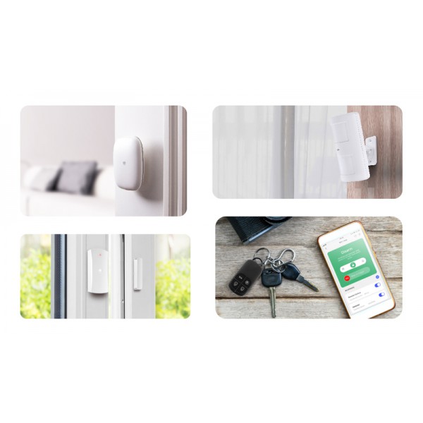 CHUANGO ασύρματο σύστημα συναγερμού LTE-400, WiFi & 4G LTE