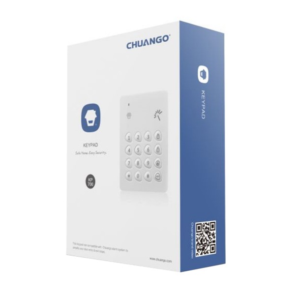 CHUANGO ασύρματο πληκτρολόγιο KP-700, με RFID reader, 315/433.92MHz