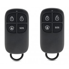 CHUANGO ασύρματο χειριστήριο RC-80, 315/433.92MHz, 2τμχ