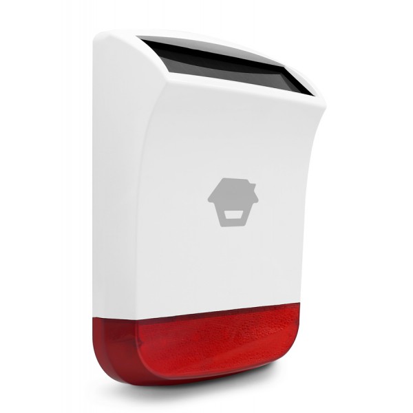 CHUANGO ασύρματη ηλιακή σειρήνα SPS-260, εξωτερικού χώρου, κόκκινη CHUANGO ασύρματη ηλιακή σειρήνα SPS-260, εξωτερικού χώρου, κόκκινη