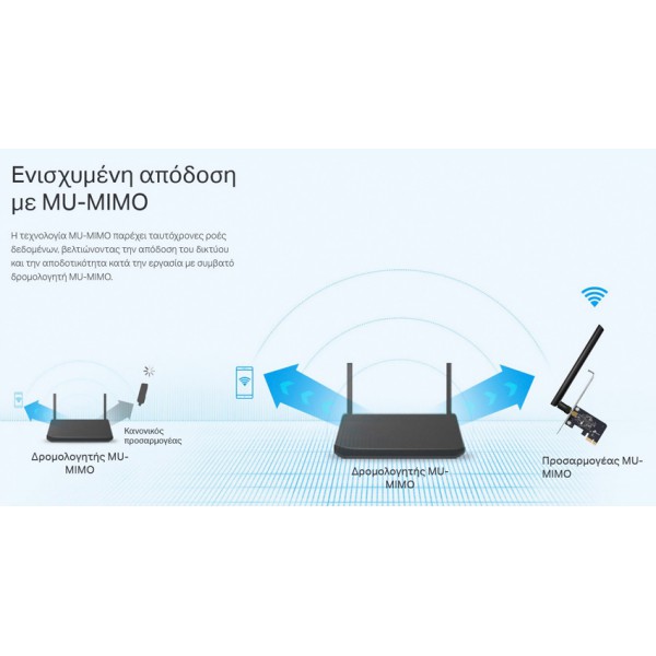 TP-LINK wireless PCI Express adapter Archer T2E, Dual Band, Ver. 1.0