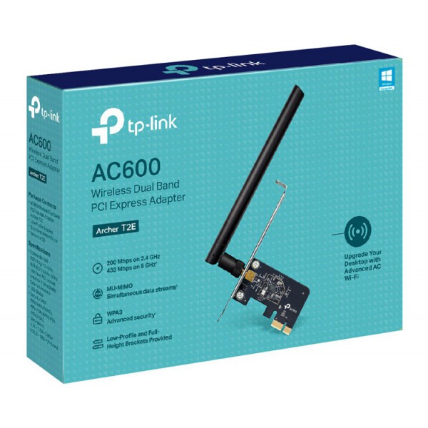 TP-LINK wireless PCI Express adapter Archer T2E, Dual Band, Ver. 1.0