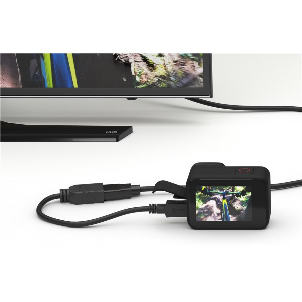 GOOBAY καλώδιο HDMI micro σε HDMI 58683, 4K, 0.15m, μαύρο GOOBAY καλώδιο HDMI micro σε HDMI 58683, 4K, 0.15m, μαύρο