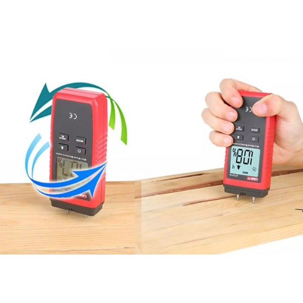 UNI-T ψηφιακός μετρητής υγρασίας ξύλου UT377A, 2-40% UNI-T ψηφιακός μετρητής υγρασίας ξύλου UT377A, 2-40%