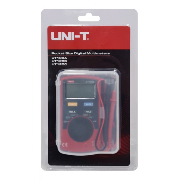UNI-T ψηφιακό πολύμετρο τσέπης UT120B, 600V DC/AC UNI-T ψηφιακό πολύμετρο τσέπης UT120B, 600V DC/AC