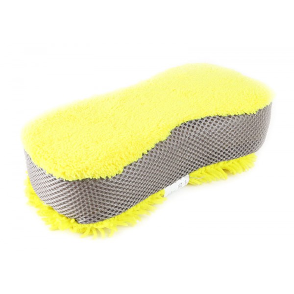 AMIO σπόγγος καθαρισμού 2 επιφανειών με μικροΐνες 02516, κίτρινος AMIO σπόγγος καθαρισμού 2 επιφανειών με μικροΐνες 02516, κίτρινος