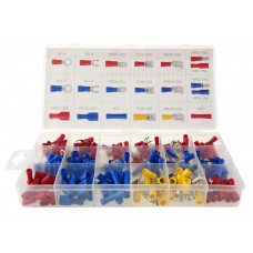 AMIO σετ ακροδεκτών καλωδίων 02339 με μόνωση, σε κασετίνα, 250τμχ