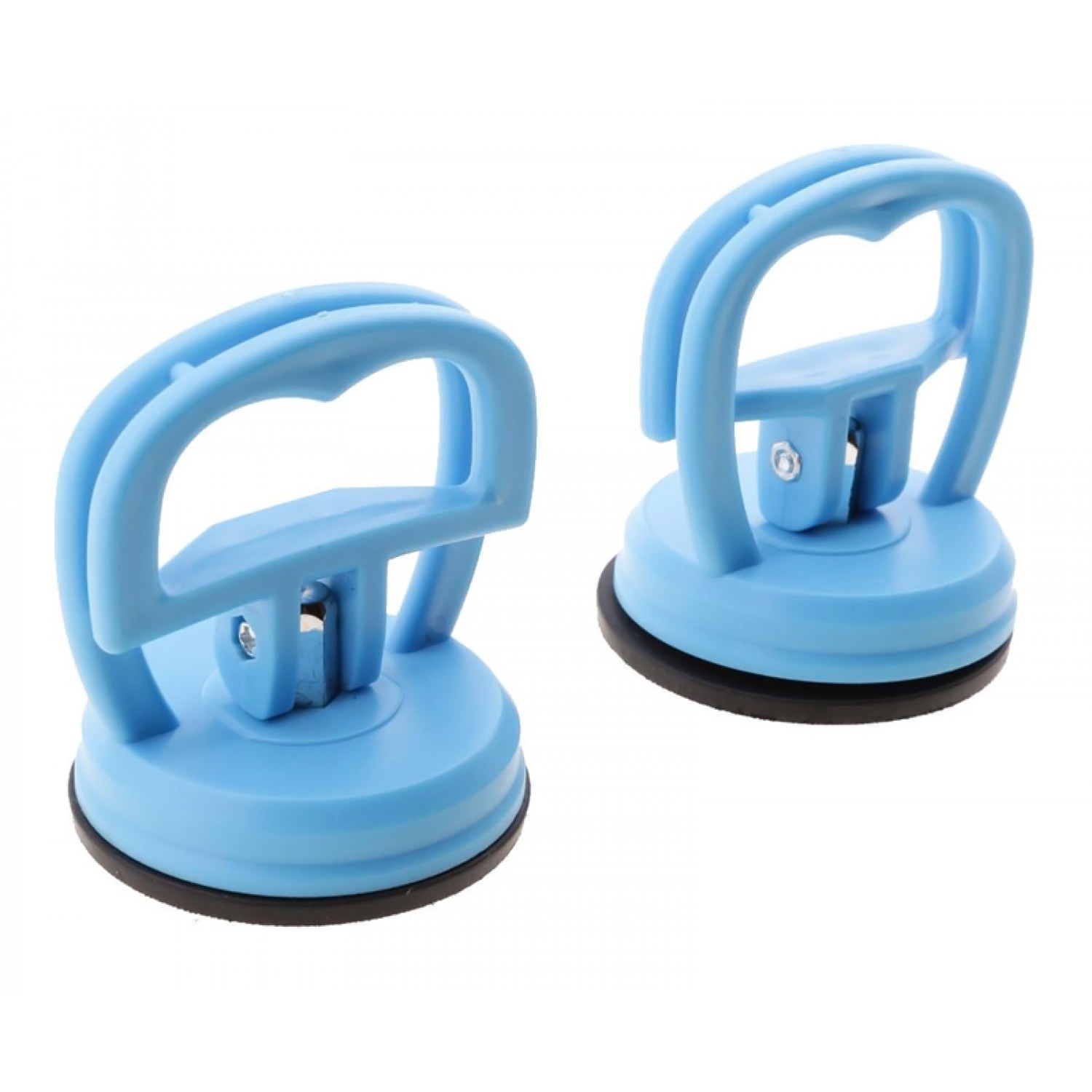 SPROTEK βεντούζες STE-202 για συγκράτηση οθόνης, 2τμχ, μπλε