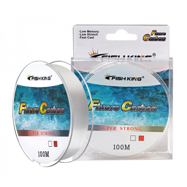 FISH KING πετονιά ψαρέματος FISH-0037, 7.14kg, 0.30mm, 100m, διάφανη FISH KING πετονιά ψαρέματος FISH-0037, 7.14kg, 0.30mm, 100m, διάφανη