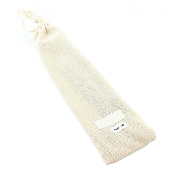 Σετ μεταλλικά καλαμάκια AG371B με βουρτσάκι καθαρισμού, ανοξείδωτα, 9τμχ