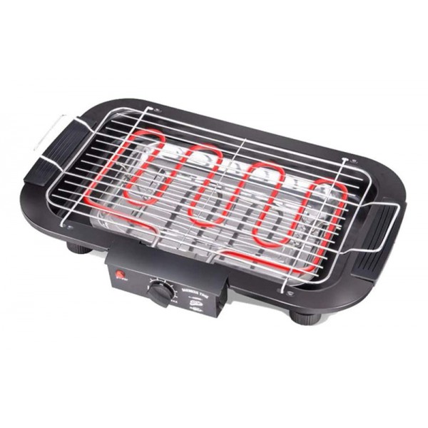 Ηλεκτρική ψησταριά AG225D, με θερμοστάτη, 2000W, 46x30x11cm, μαύρη Ηλεκτρική ψησταριά AG225D, με θερμοστάτη, 2000W, 46x30x11cm, μαύρη