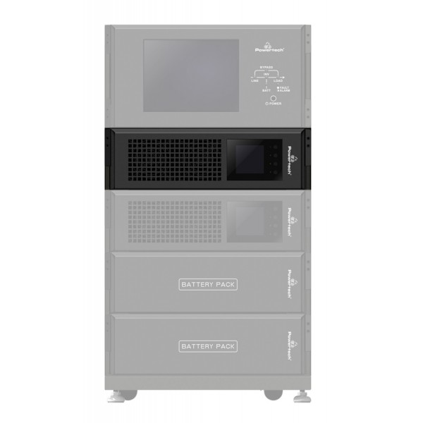 POWERTECH UPS On Line PT-10K3P3P, 10KVA/10KW, 3P/3P, 3U R/T